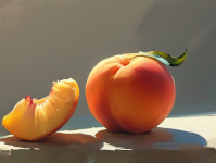 每天一个桃子，健康生活的艺术，每日一桃，健康